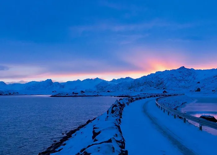 Horská chata Seaside View Lofoten Bostad