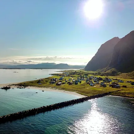 샬레 Seaside View Lofoten Bostad
