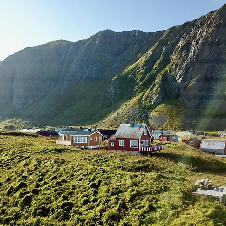 샬레 Seaside View Lofoten Bostad